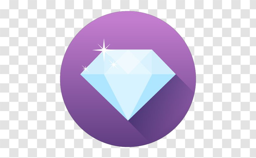 Gemstone Jewellery Clash Of Clans Diamond Crystal - Purple Transparent PNG