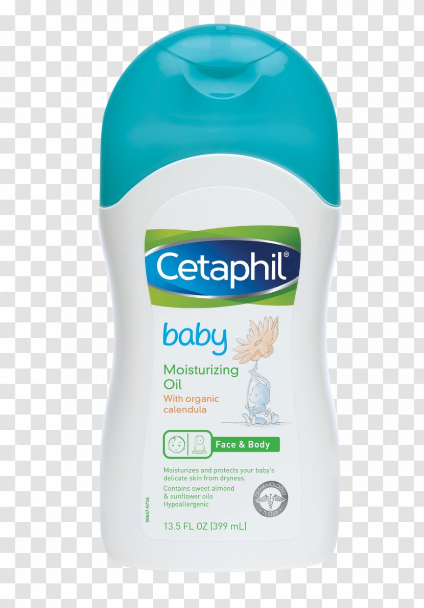 Cetaphil Baby Daily Lotion Moisturizing Moisturizer - Calendula Watercolor Transparent PNG