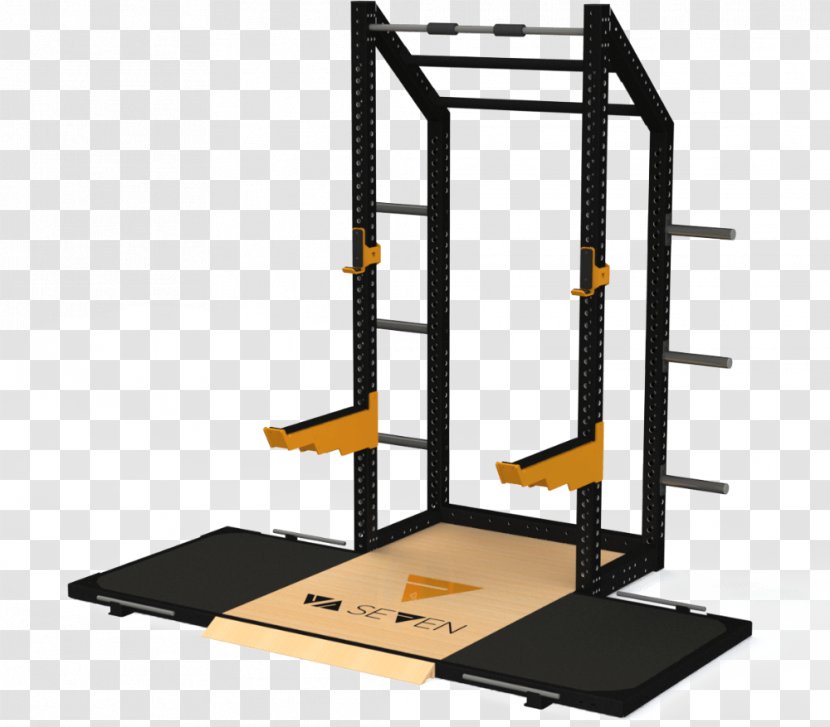 Power Rack Olympic Weightlifting 19-inch Weight Training Fitness Centre - Powerlifting - Attaching Transparent PNG