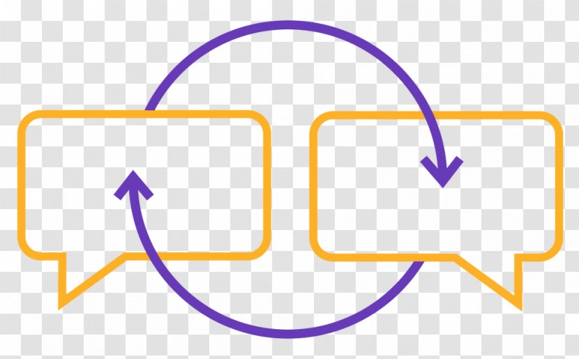 Feedback Chart Diagram Organization System - Purple Transparent PNG