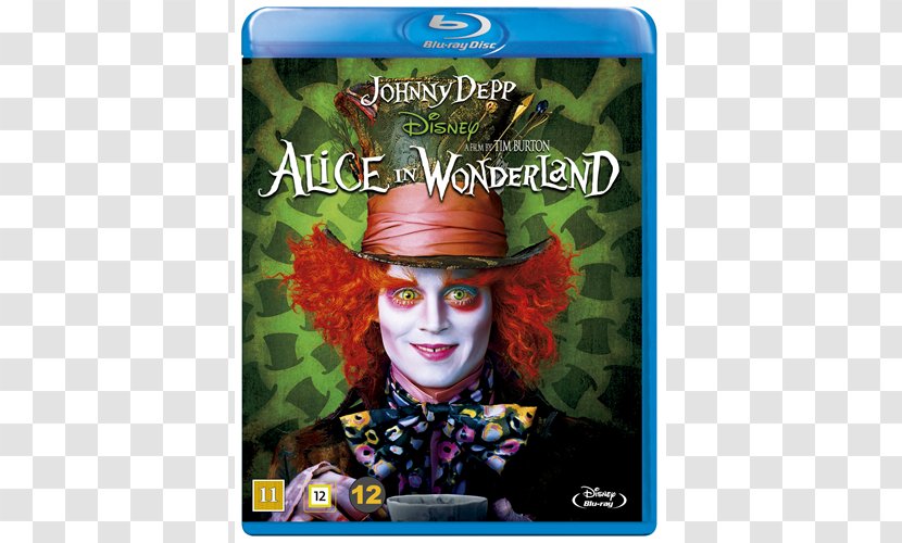 Helena Bonham Carter Alice In Wonderland Mad Hatter White Rabbit YouTube - Johnny Depp Transparent PNG