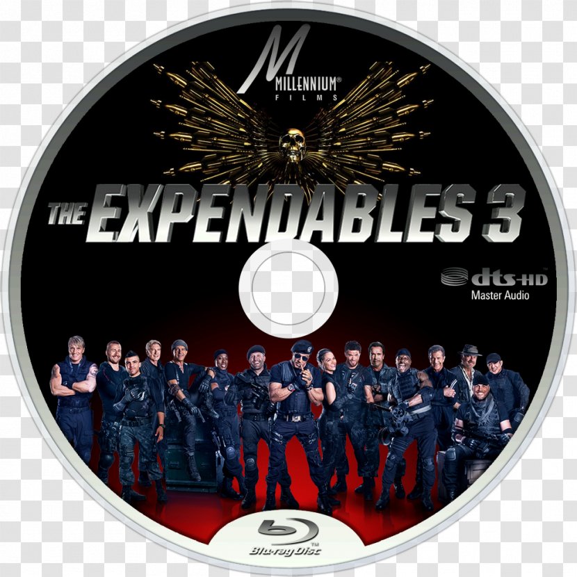 Blu-ray Disc The Expendables DVD STXE6FIN GR EUR - Label Transparent PNG