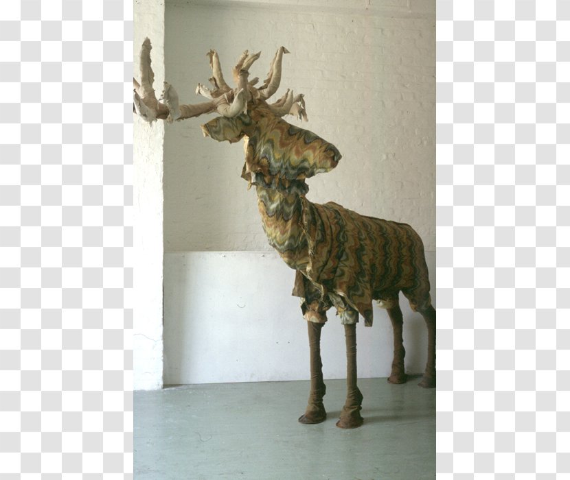 Bronze Sculpture Textile Elephant Deer - Buckskin - Donkey Transparent PNG