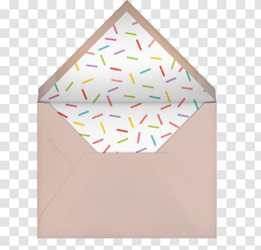 Paper Pink M Art Triangle Envelope Transparent PNG