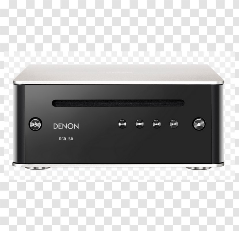 CD Player Denon Compact Disc Audio Power Amplifier Super - Compressed Optical - Turntables Transparent PNG