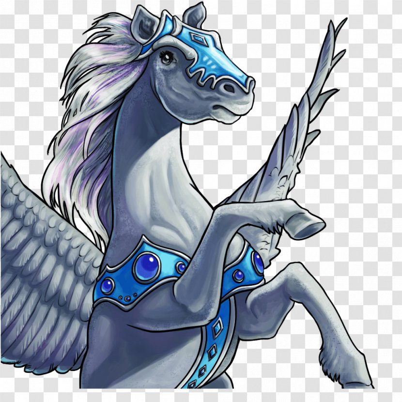 Gems Of War Pegasus Unicorn Centaur Anthropomorphism - Horse - Anthropomorphic Animals Transparent PNG
