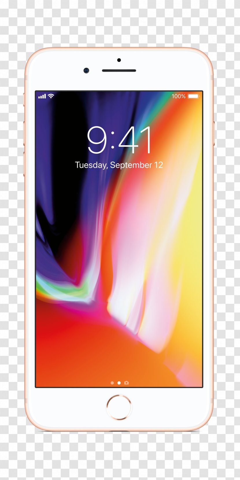 IPhone 8 Plus X Apple Telephone - Smartphone - Iphone8 3d View Transparent PNG