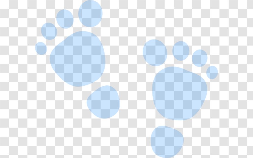Footprint Blue Clip Art - Text - Feet Transparent PNG