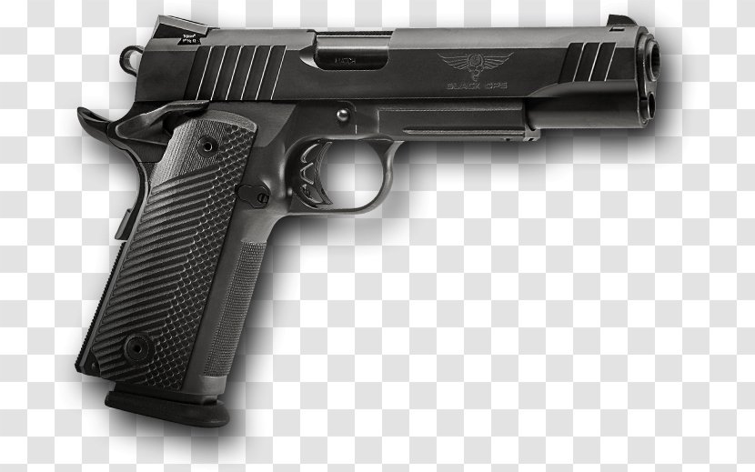 .45 ACP M1911 Pistol Para USA Taurus PT1911 Firearm - Semiautomatic - Weapon Transparent PNG
