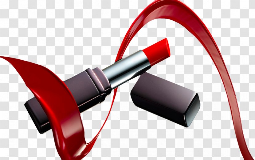 Lipstick Icon - Audio - Ribbon Transparent PNG