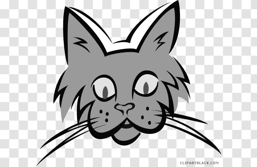 Cat Clip Art Image Whiskers - Royaltyfree Transparent PNG