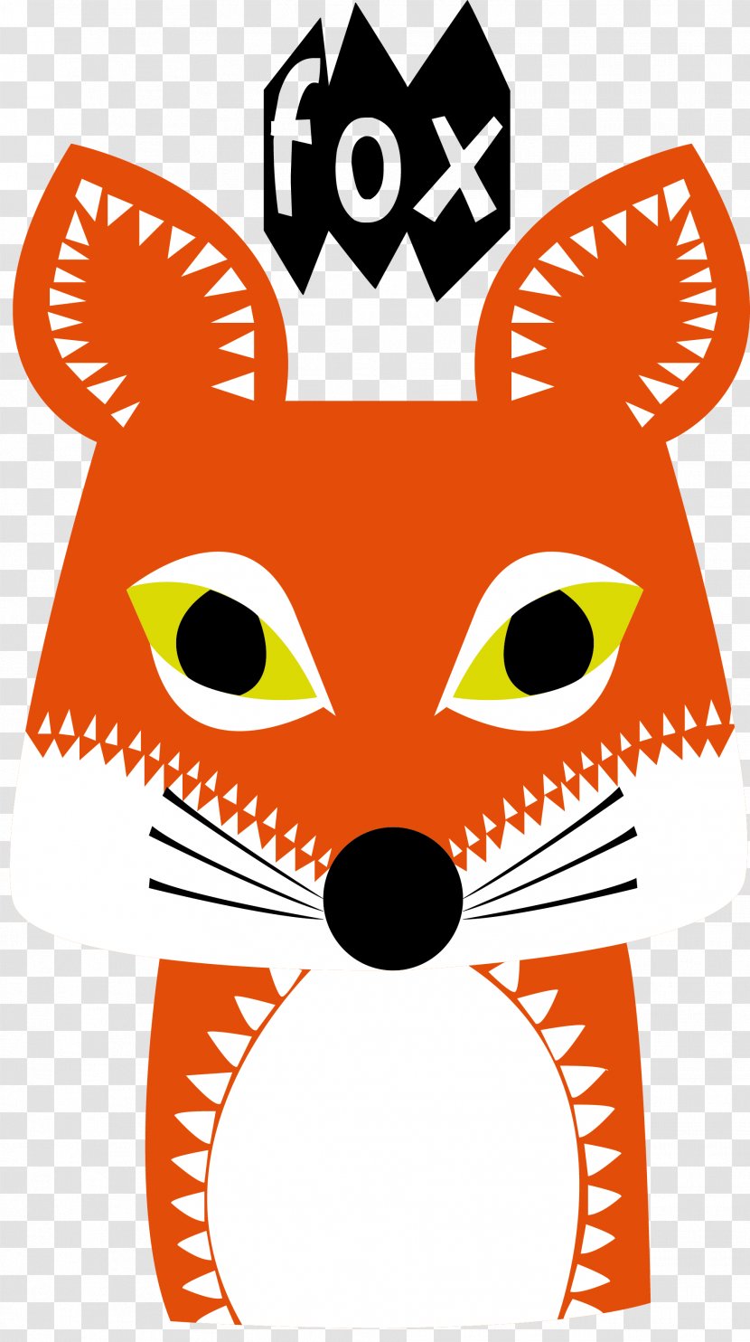 Fox Orange Euclidean Vector - Drawing Transparent PNG