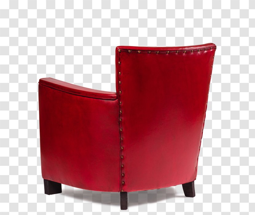 Club Chair Fauteuil Crapaud Bicast Leather - Patina Transparent PNG