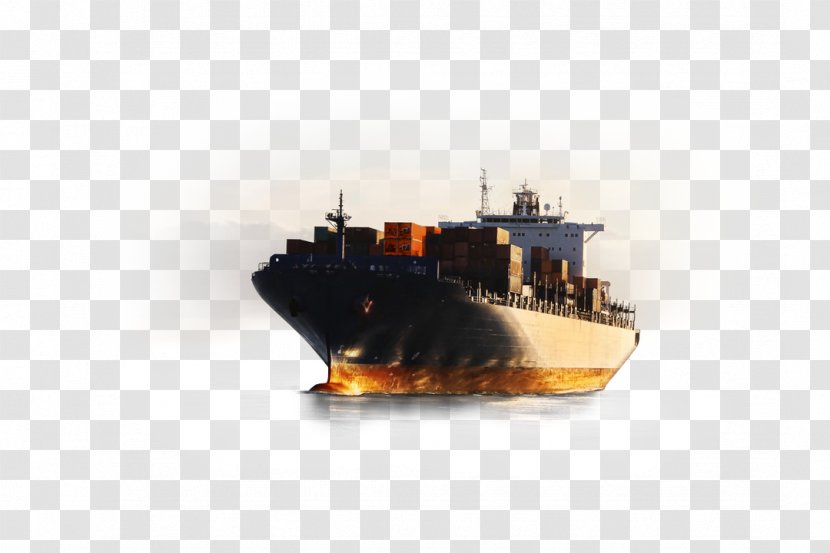 Freight Transport International Trade Industry Solar Cell - Ocean Freighter Leaving Transparent PNG