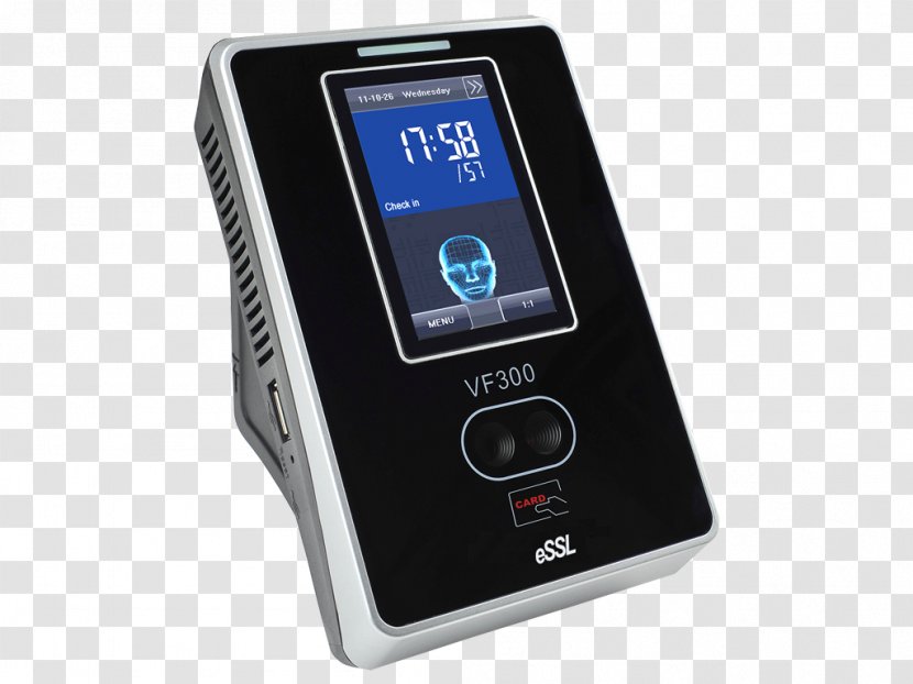 Time And Attendance Facial Recognition System & Clocks Fingerprint Biometrics - Access Control - Face Transparent PNG
