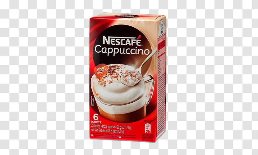 Cappuccino Instant Coffee Iced Cafe - Cup Transparent PNG