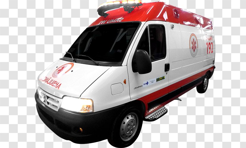 Car SAMU Ambulance Compact Van Vehicle Transparent PNG