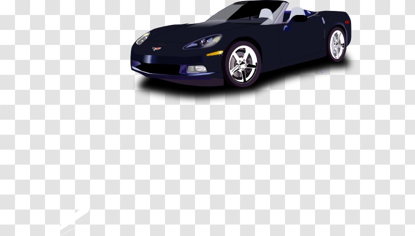 Sports Car Chevrolet Corvette Clip Art Vector Graphics - C7 Transparent PNG