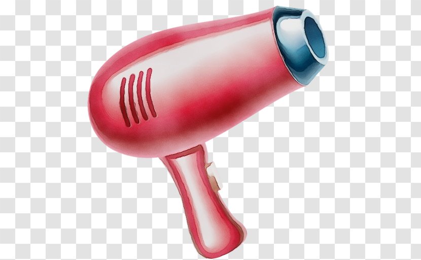 Hair Dryer Home Appliance - Watercolor Transparent PNG
