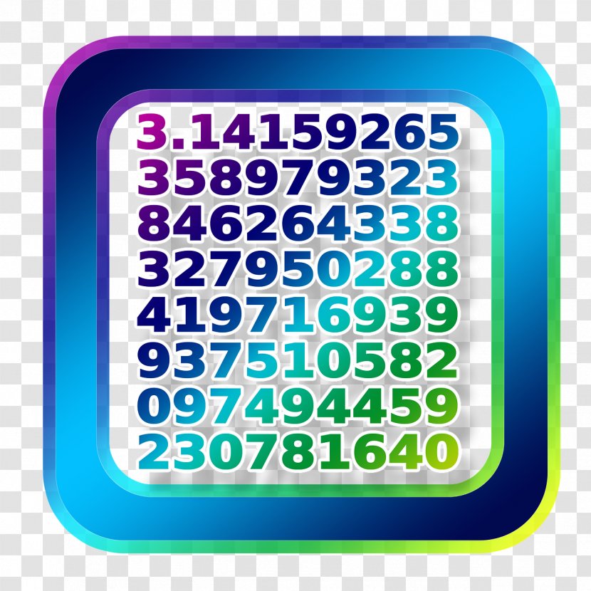 Pi Diameter Radius Irrational Number - Numerology Transparent PNG