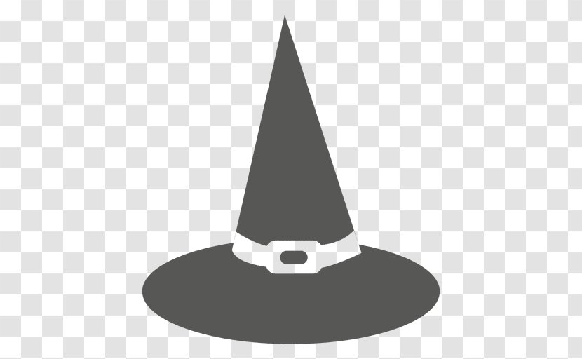 Witch Hat Halloween Bonnet - Vector Transparent PNG
