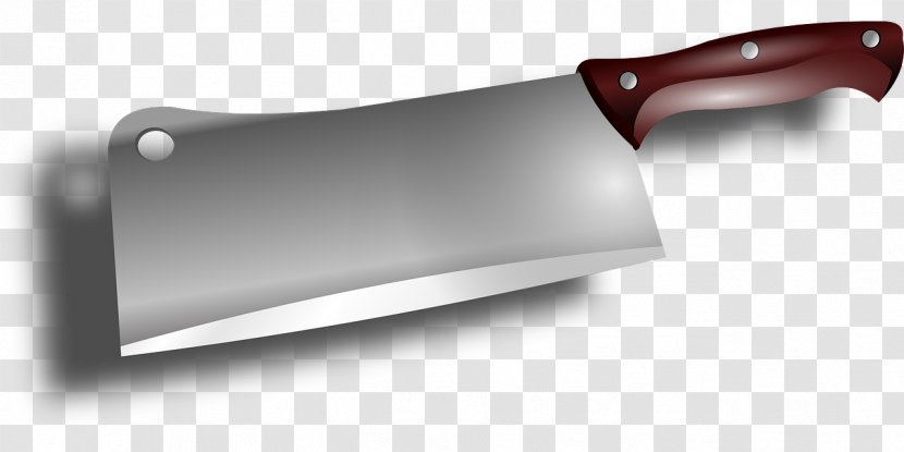 Butcher Knife Cleaver Clip Art - Free Content - Sharp Kitchen Transparent PNG
