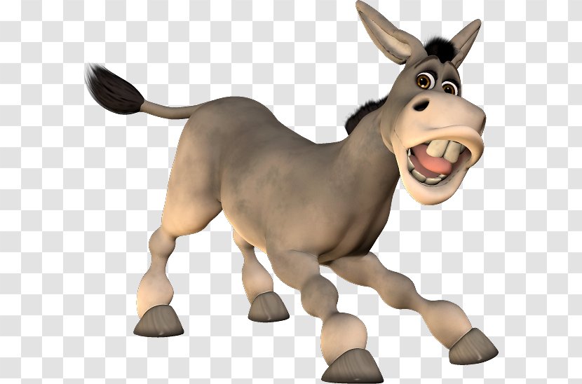 Mule Donkey Mustang Pony Âne Blanc D'Égypte - Horse Like Mammal Transparent PNG