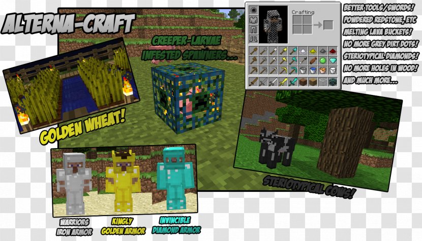 Minecraft Mods Video Game - Com - Wheat Pack Transparent PNG