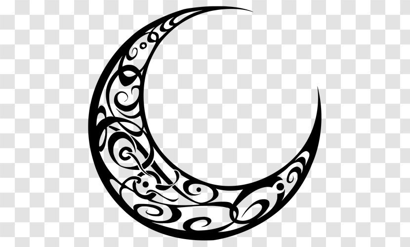 Crescent Moon Logo - Symbol Transparent PNG