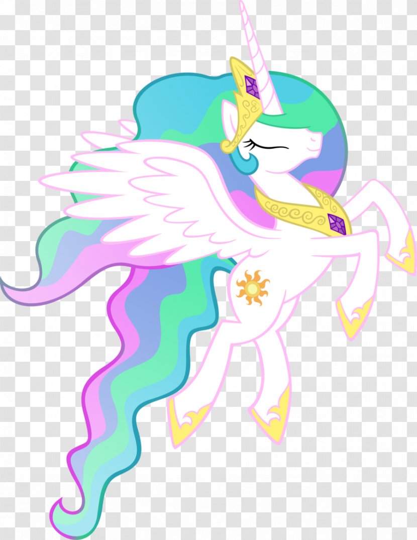 Princess Celestia Luna Rarity Pony Cadance - Wing - Unicorn Transparent PNG