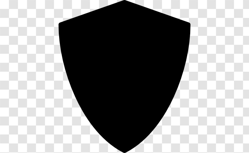 Shield - Black - Security Transparent PNG