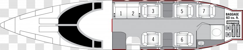 Learjet 55 60 25 45 70/75 - Bathroom Interior Transparent PNG