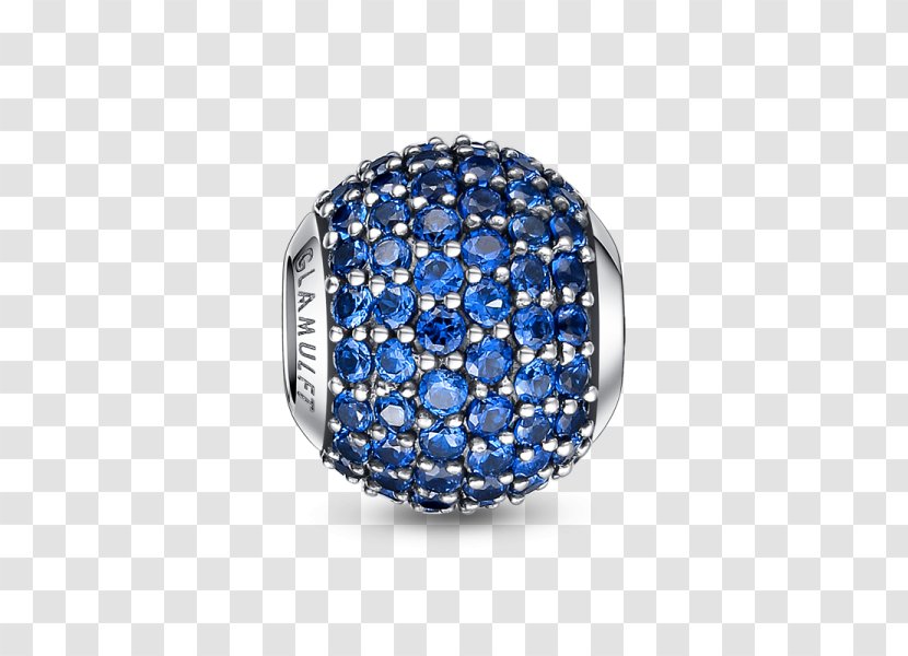 Sapphire Charm Bracelet Birthstone Pandora - Body Jewelry Transparent PNG