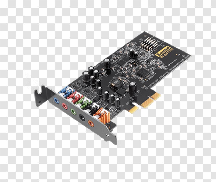 Creative Sound Blaster Audigy Fx Cards & Audio Adapters PCI Express Labs - Technology - Computer Transparent PNG