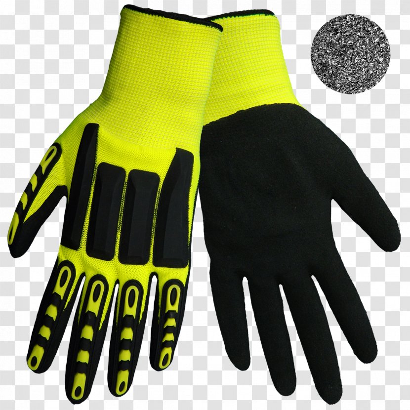 Personal Protective Equipment Glove High-visibility Clothing Safety - Chemical Lime Transparent PNG