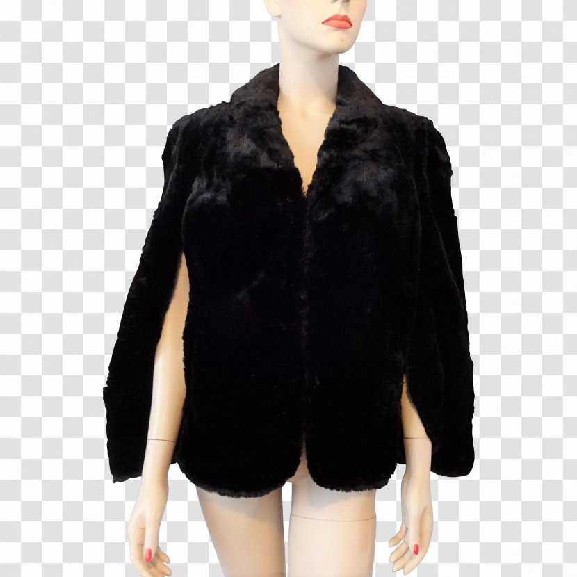 Fur Clothing Vintage Coat - Collar - Dress Transparent PNG