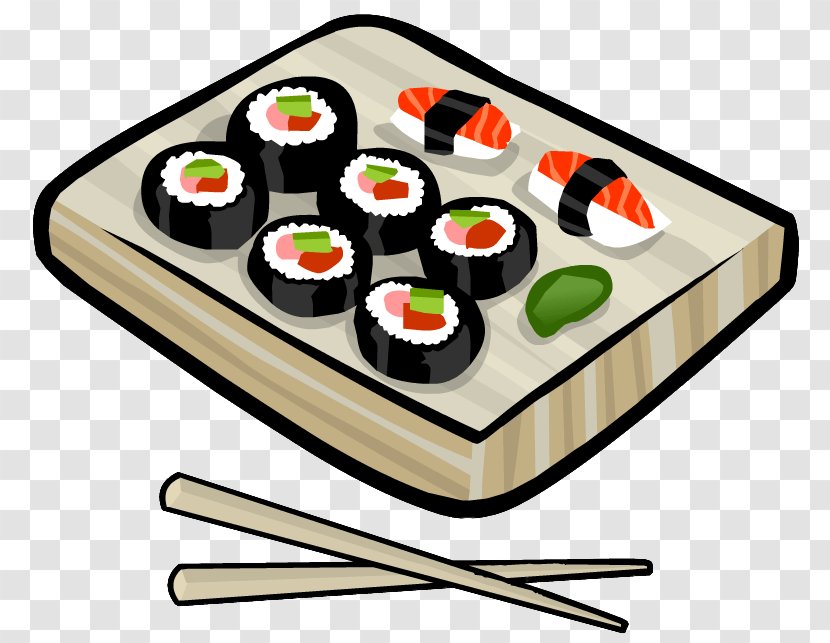Sushi Japanese Cuisine Asian Restaurant Dish Transparent PNG