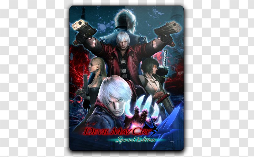 Devil May Cry 4 5 Video Game Dante PlayStation - Fictional Character Transparent PNG