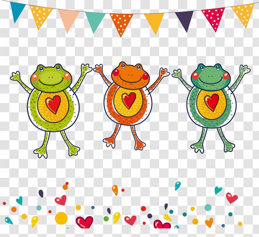 Cartoon Frog Computer File Transparent PNG