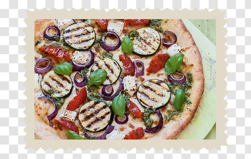 Pizza Vegetarian Cuisine Recipe Vegetable Flatbread Transparent PNG