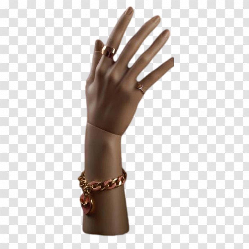 Hand Glove Mannequin Jewellery Finger Transparent PNG