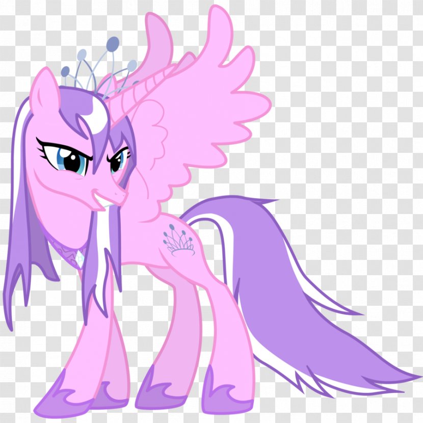 Pony Pinkie Pie Applejack Tiara Winged Unicorn - Cartoon Transparent PNG