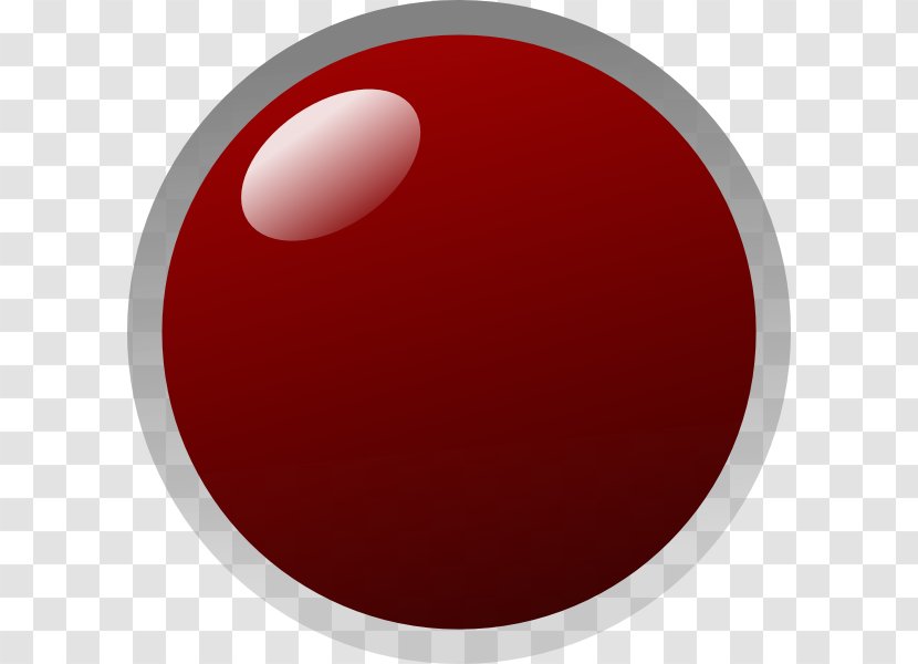 Maroon Circle - Red - Slim Transparent PNG