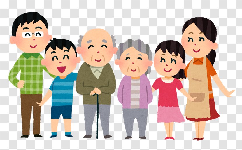 Old Age Family Illustration Clip Art Royalty-free - Heart Transparent PNG
