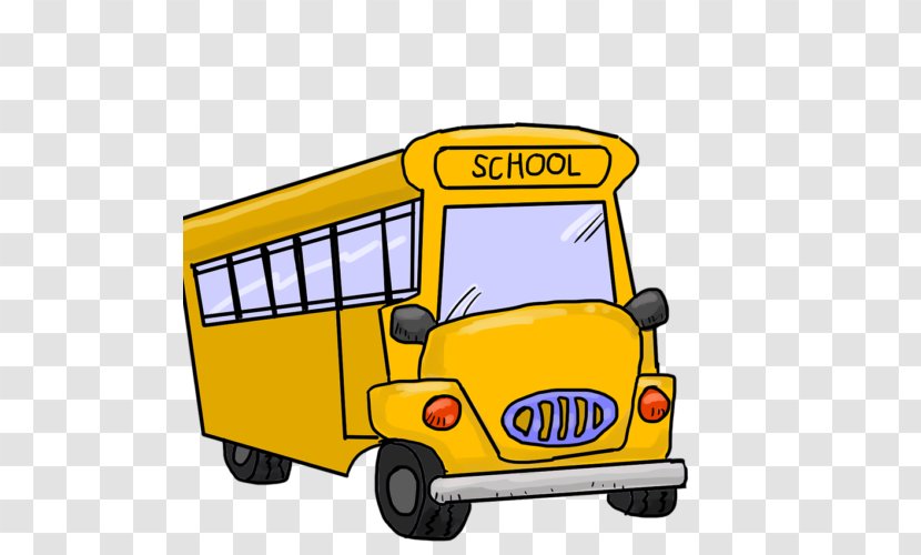 School Bus Driver Coach - Yellow - Magic Clip Art Transparent PNG