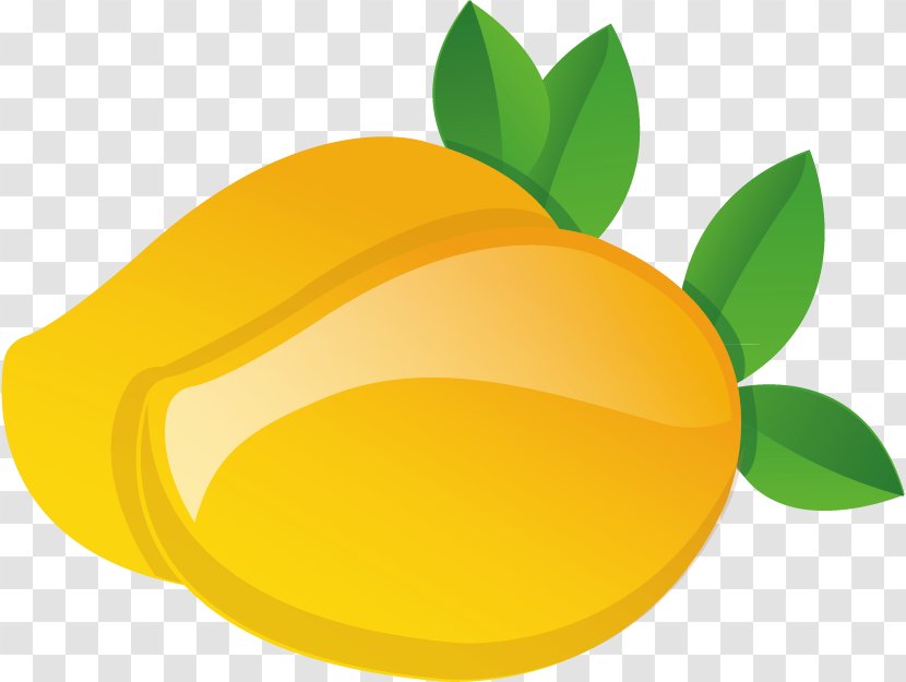Vector Graphics Clip Art Mango Image - Yellow Transparent PNG
