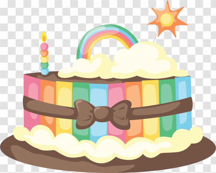 Birthday Cake - Icing - Dessert Transparent PNG