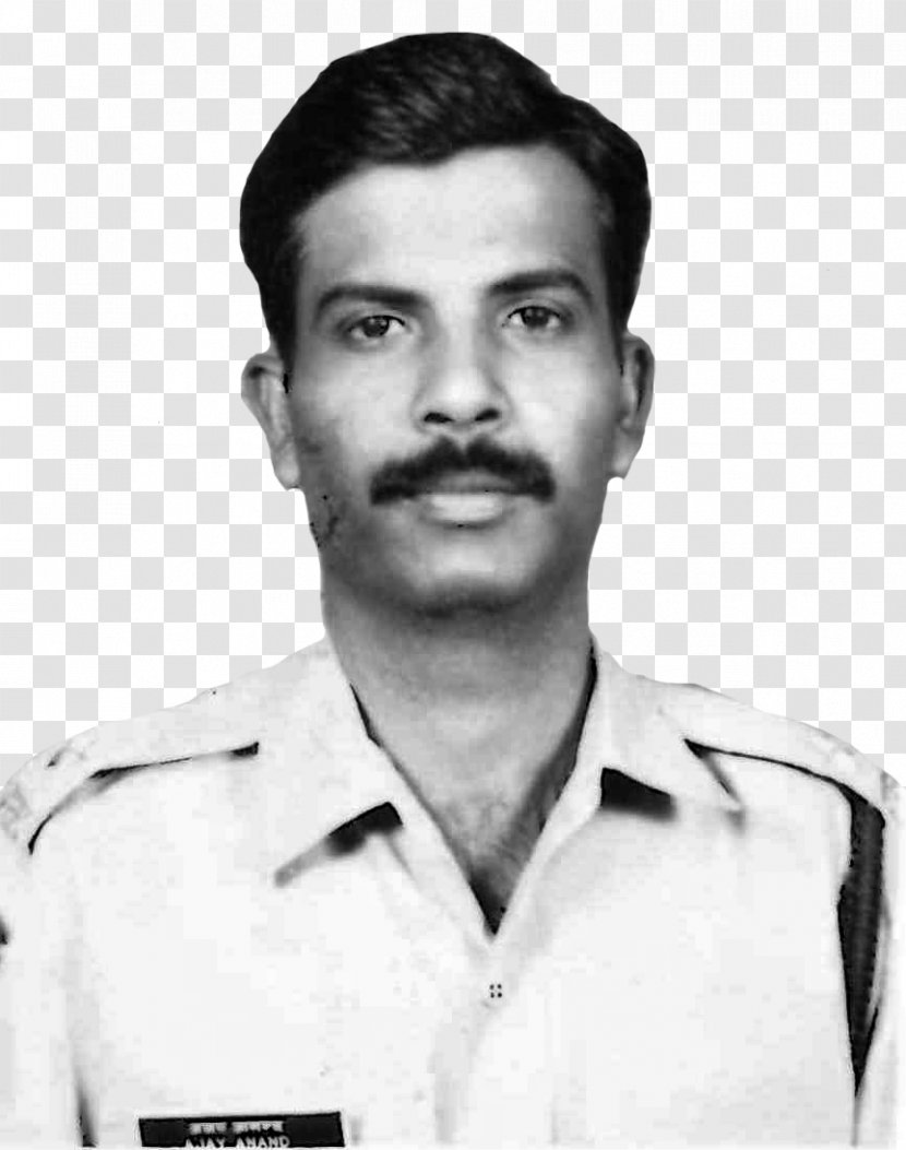 Himanshu Roy Sardar Vallabhbhai Patel National Police Academy Indian Service Moustache - Facial Hair - Anand Transparent PNG