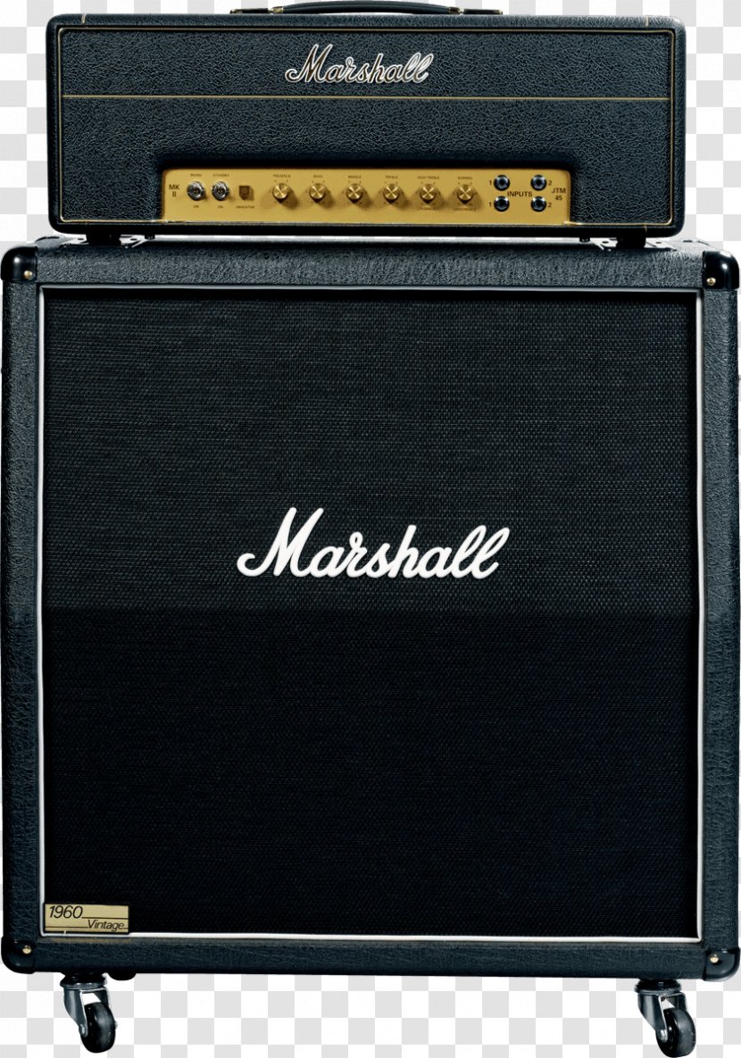 Guitar Amplifier Marshall Amplification Speaker Electric - Jcm800 Transparent PNG