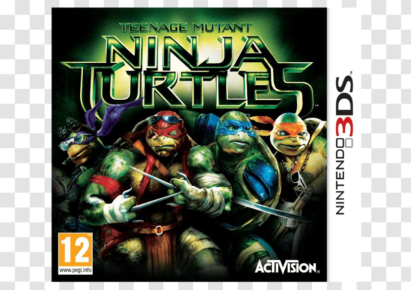 Teenage Mutant Ninja Turtles: Turtles In Time Xbox 360 Wii Nintendo 3DS - Smashup Transparent PNG